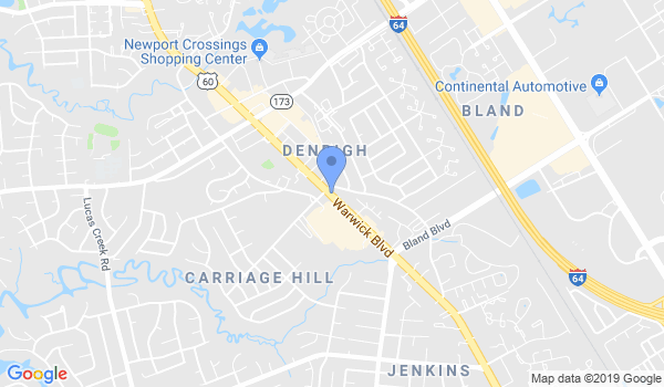 US Tae Kwon DO Ctr location Map
