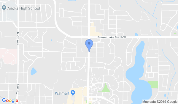 USA Karate Anoka location Map