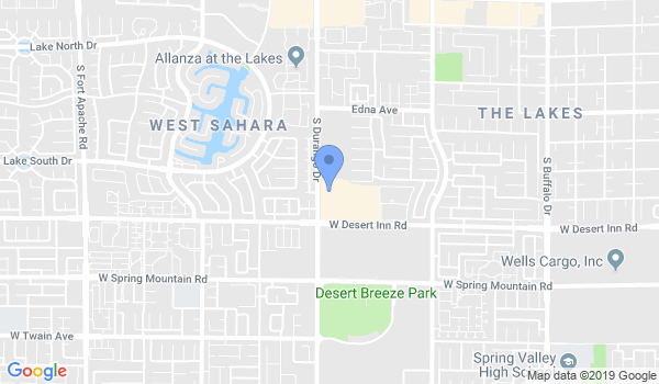 United Studios of Self Defense - Las Vegas location Map