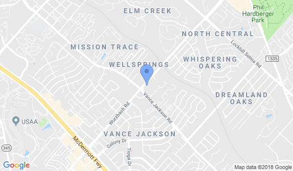 Universal Karate Studio location Map