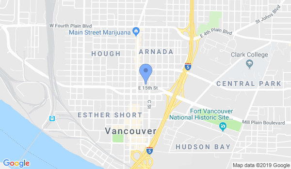 Uptown karate location Map