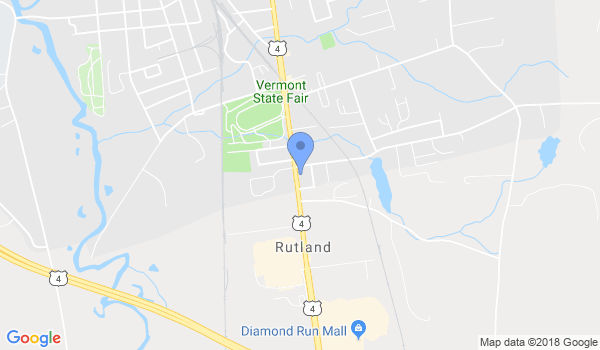 Vermont Martial Arts Academy location Map