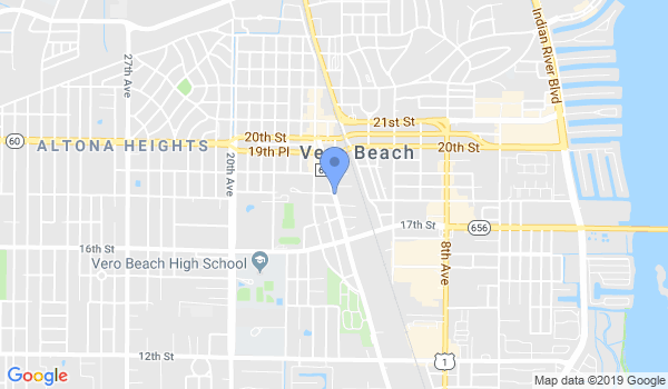 Vero Beach Aikido location Map