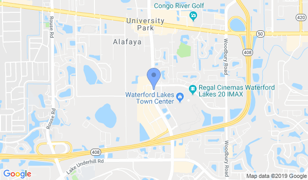 Victory Martial Arts Waterford Lakes location Map