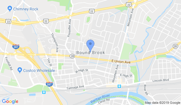 Wah Lum Kung Fu of New Jersey location Map