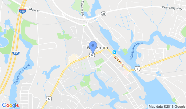 Wareham Judo club location Map