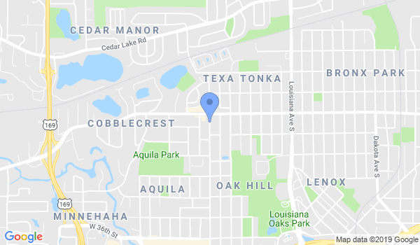 Warriors Cove - West Minneapolis Gym location Map