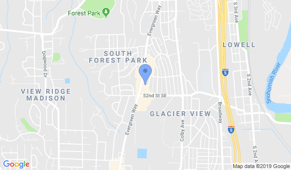 Washington Karate Assn Inc location Map