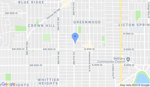 Washington Karate Assn location Map