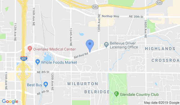 Washington Shotokan Assn location Map