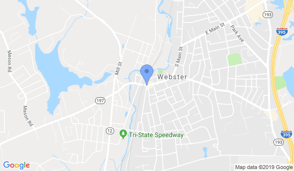 Webster Institute of Karate location Map