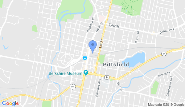Wescott Street Dojo, Pittsfield Mass location Map