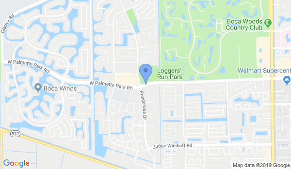 West Boca Karate Ctr location Map