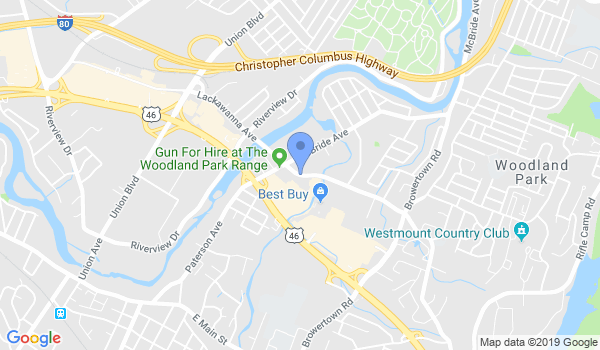 West Paterson Martial Arts Ctr location Map
