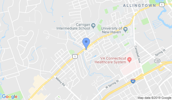 West Haven Academy of Karate location Map