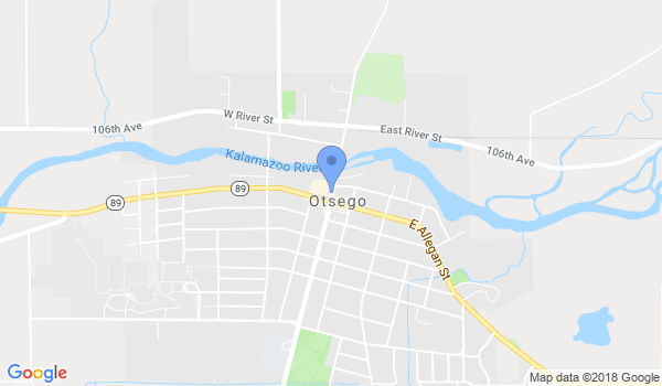 West Michigan Karate Academy location Map
