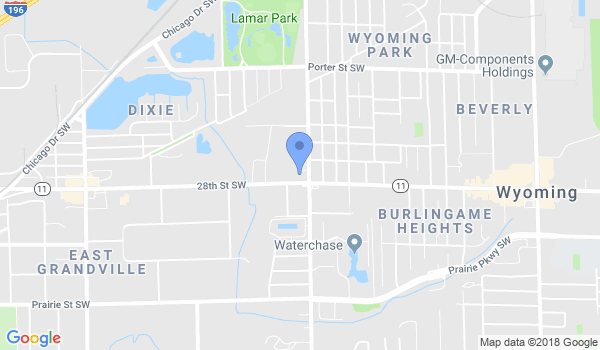 West Michigan Tae Kwon Do Association location Map