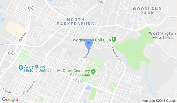 West Virginia Fighting Arts Association location Map