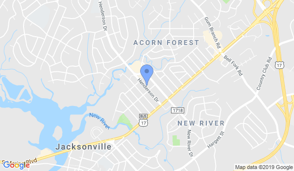 Wright's Carolina Karate Ctr location Map
