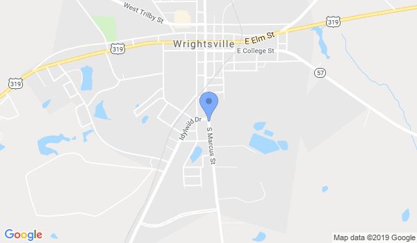 Wrightsville Karate Academy location Map