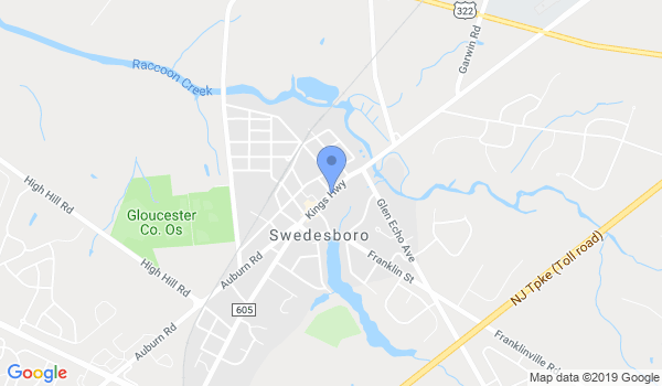 Yi's Karate of Swedesboro location Map