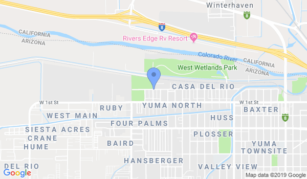 Yuma County Youth Boxing Assc location Map