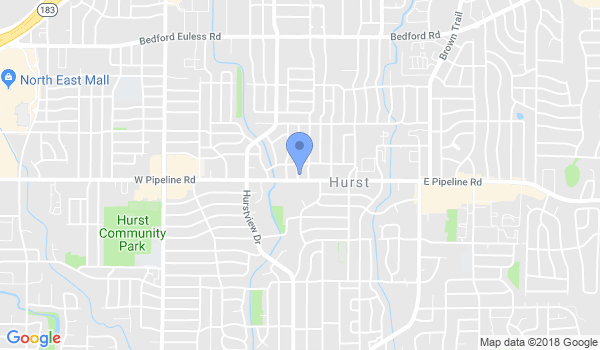 Dallas-Fort Worth Jeet Kune Do Academy location Map