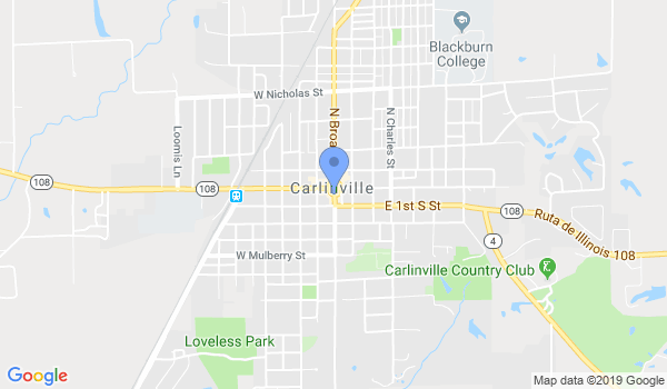 Garner's Premier Karate location Map