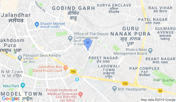 Sqay federation of india location Map