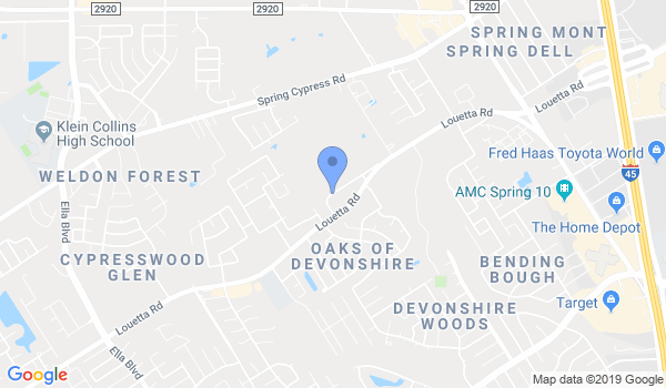 South Texas Academy of Martial Arts location Map