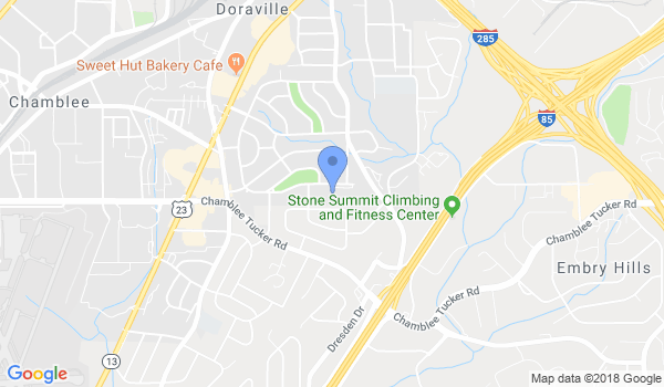 T'ai Chi Ch'uan Atlanta location Map