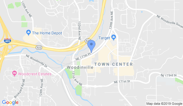 Woodinville Martial Arts location Map