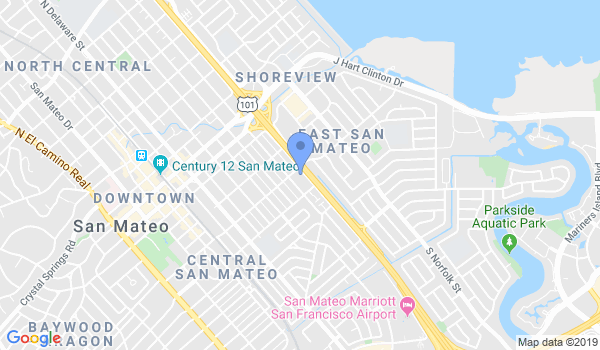 10th Planet Jiu Jitsu San Mateo location Map