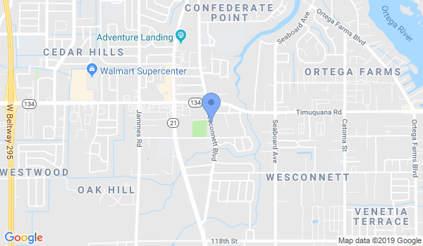A Westside Martial Arts location Map