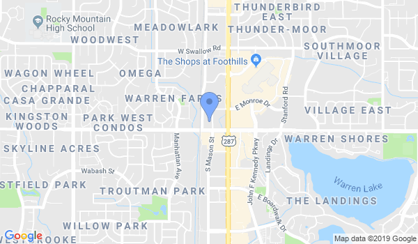 AIKIDO of Fort Collins location Map