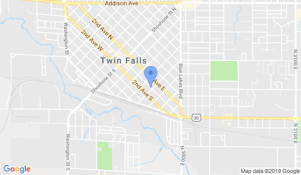 ATA Martial Arts of Twin Falls location Map