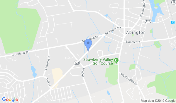 Abington Martial Arts Academy location Map