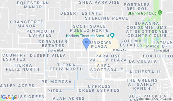 Academy of Martial Arts location Map