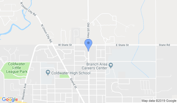 Adams Karate Fitness location Map