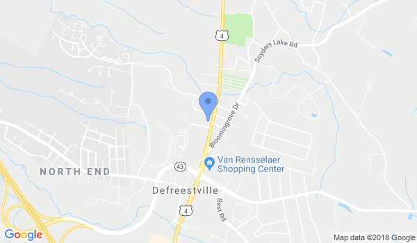 Adirondack Seido Karate location Map
