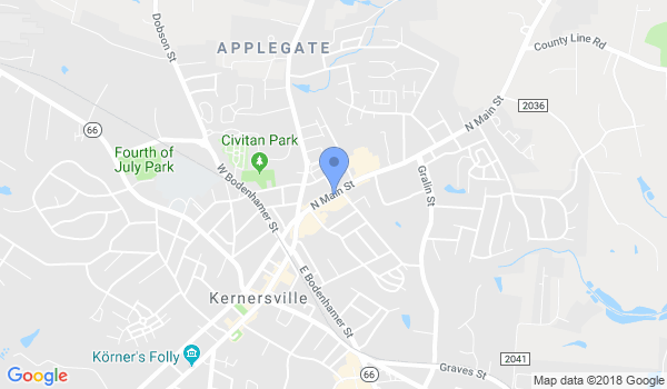 Advanced Martial Arts Kenersville Krav Maga location Map