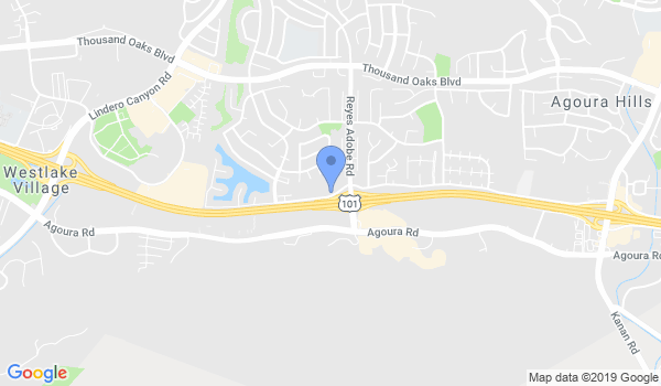 Agoura Karate location Map