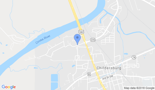 Aikido Alabama location Map