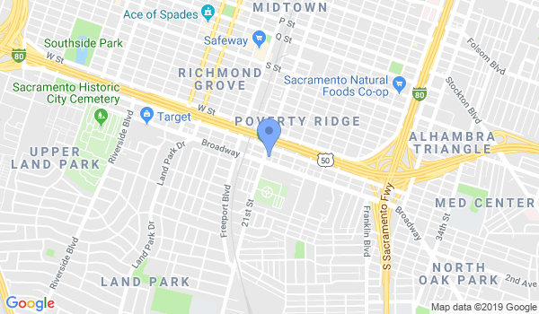 Aikido Center location Map