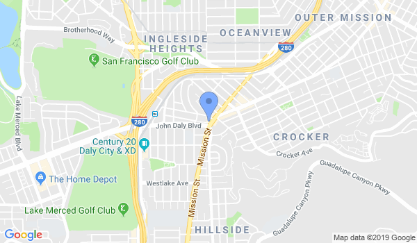 Aikido Institute-San Francisco location Map