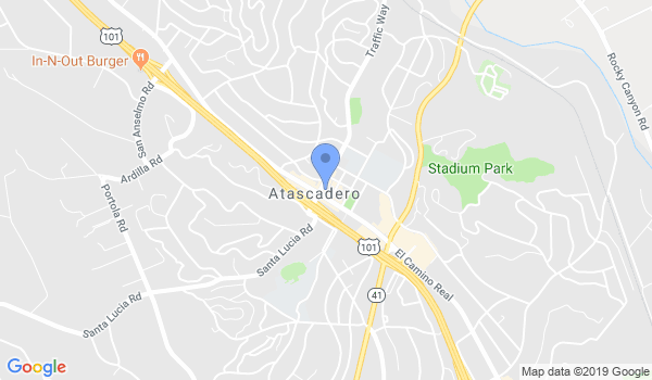 Aikido Valley Oaks Dojo location Map