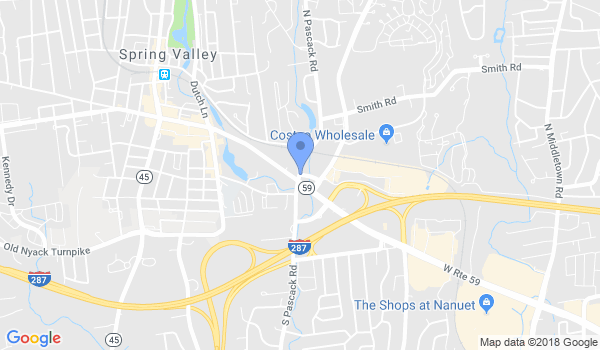 Aikido in Rockland County location Map