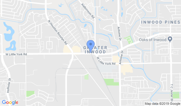 Aikido of Houston Inc location Map