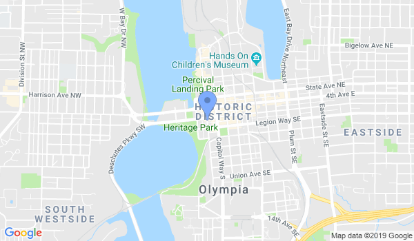 Aikido of Olympia location Map
