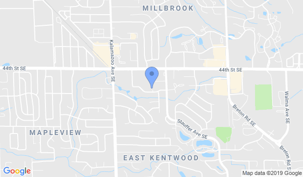 Aikido of West Michigan location Map